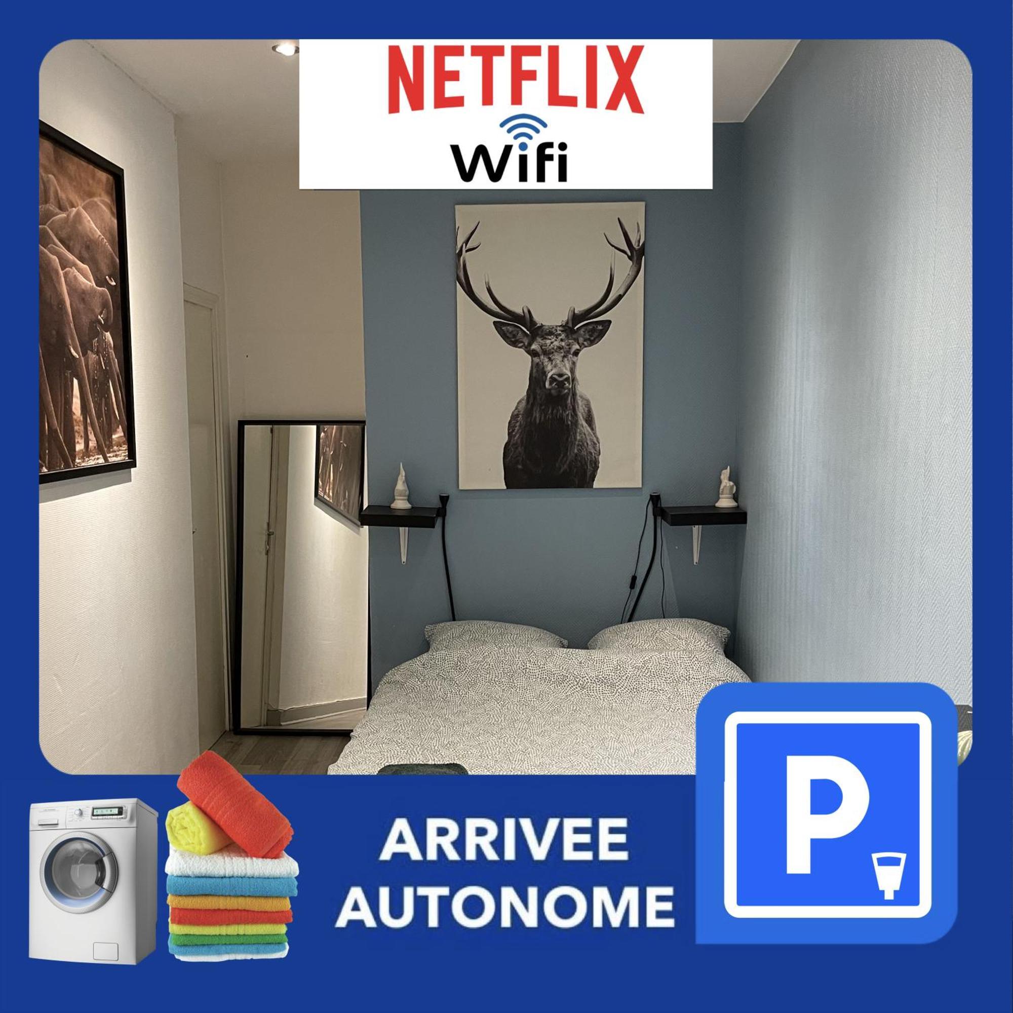 Апартаменты 010 Chic & Cosy F1 29M2 Hypercentre Wifi Smart Tv Netflix Сент-Этьен Экстерьер фото